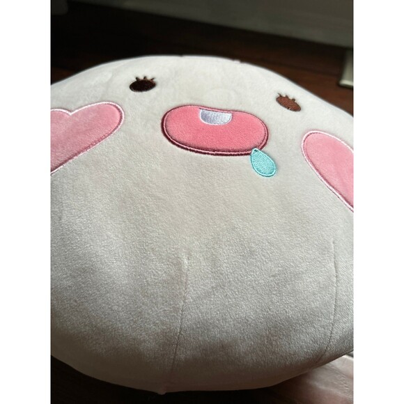 KAKAO FRIENDS TWICE EDITION Apeach x TWICE Plush Cushion LuvPEACH RARE MOMO - Picture 3 of 3